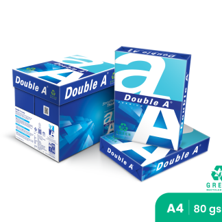 Double A Premium Green Recycled 80 gsm A4